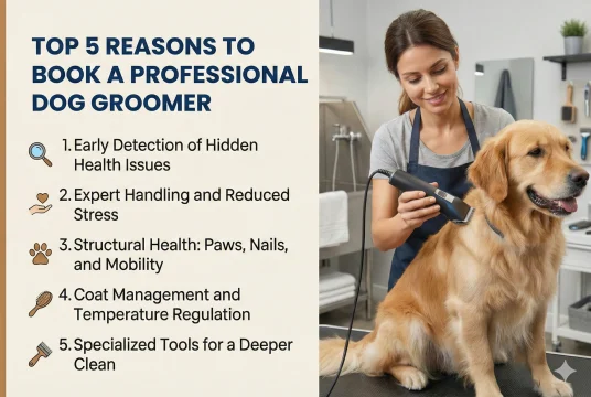 Reasons to book dog groomer
